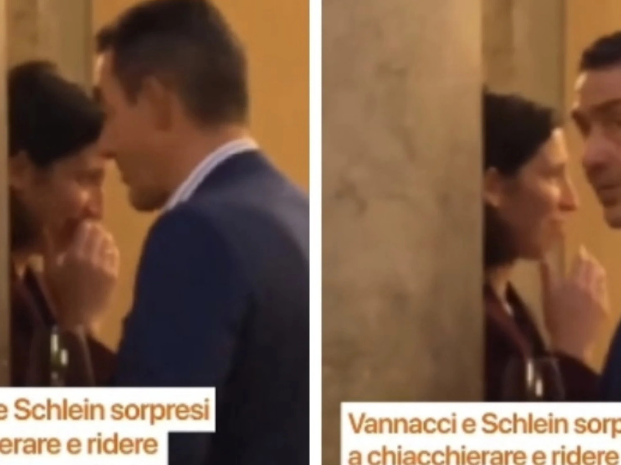 "Schlein e Vannacci sorpresi a chiacchierare e ridere a cena". Ma non è come sembra: "Fake"