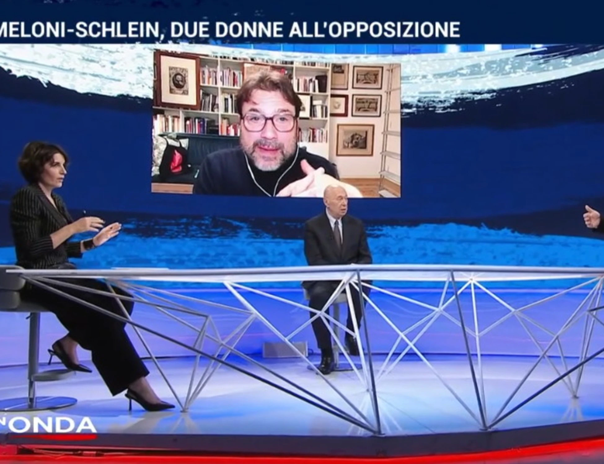 In Onda, Paolo Mieli zittisce Telese e Aprile: "Almeno stasera no!"