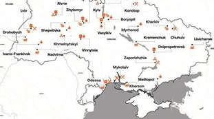 Ucraina, l'Estonia smaschera Putin: "Ecco la mappa degli obiettivi che colpirà". Lancio missili balistici, le indiscrezioni