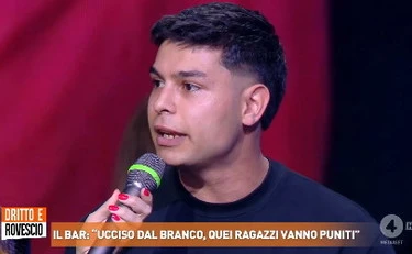 Del Debbio sbrocca con il romeno: "L'obbligo di uscire dai cog***i!"