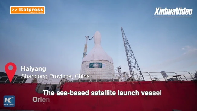 Cina, i lanci di razzi dal mare trainano l'industria spaziale commerciale