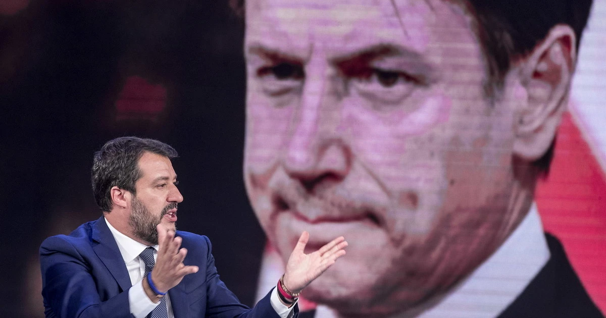 Matteo Salvini e Giuseppe Conte