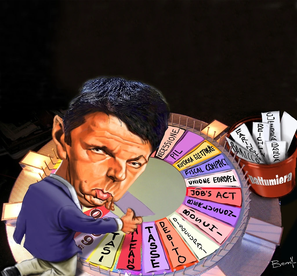 Matteo Renzi pronto a cedere la sovranità dell'Italia ai falchi del rigore