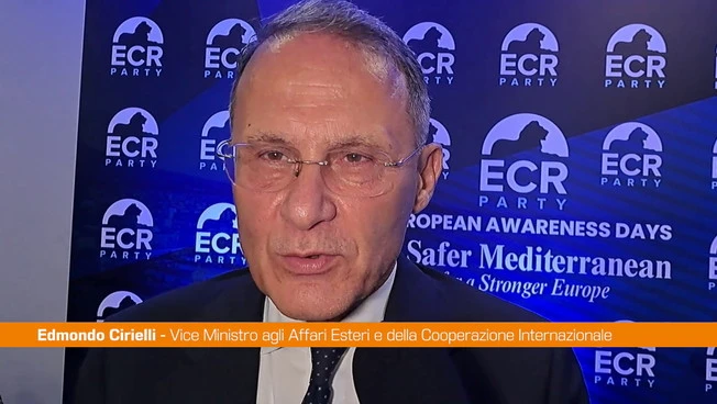 Mediterraneo, Cirielli "I nostri porti hanno ruolo fondamentale per sicurezza"