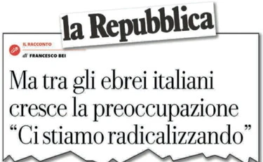 Per i giornali di sinistra gli ebrei sono estremisti che vanno in giro armati a colpire i nemici d’Israele