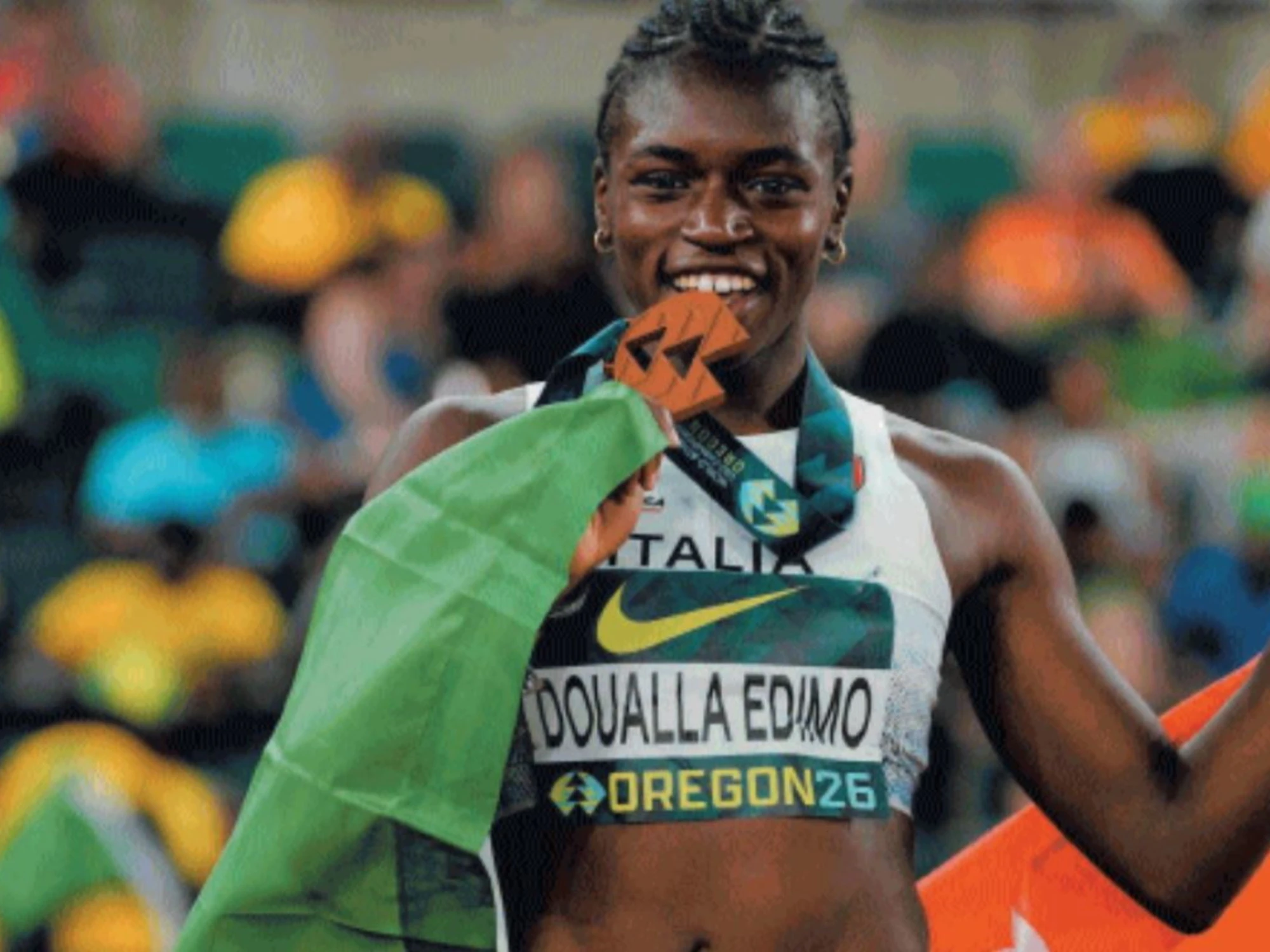 Doualla corre nella storia: il bronzo vale come l’oro