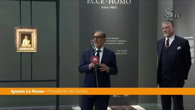 Al Senato quadro dell'Ecce Homo , La Russa "Operazione culturale e sociale"