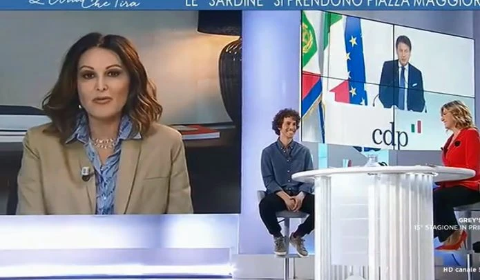 Mattia Santori a L'aria che tira, Daniela Santanchè infilza le sardine: "Perché non mi piacciono, cosa sono"
