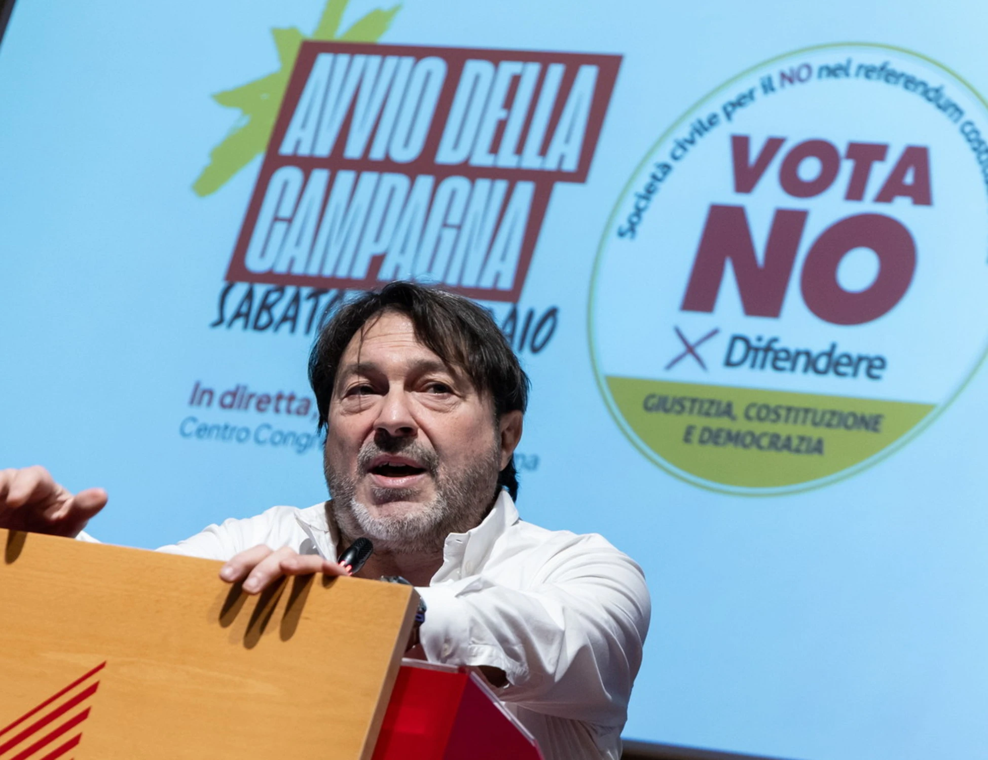 Sigfrido Ranucci, l'accusa: "All'iniziativa per il No senza autorizzazione"