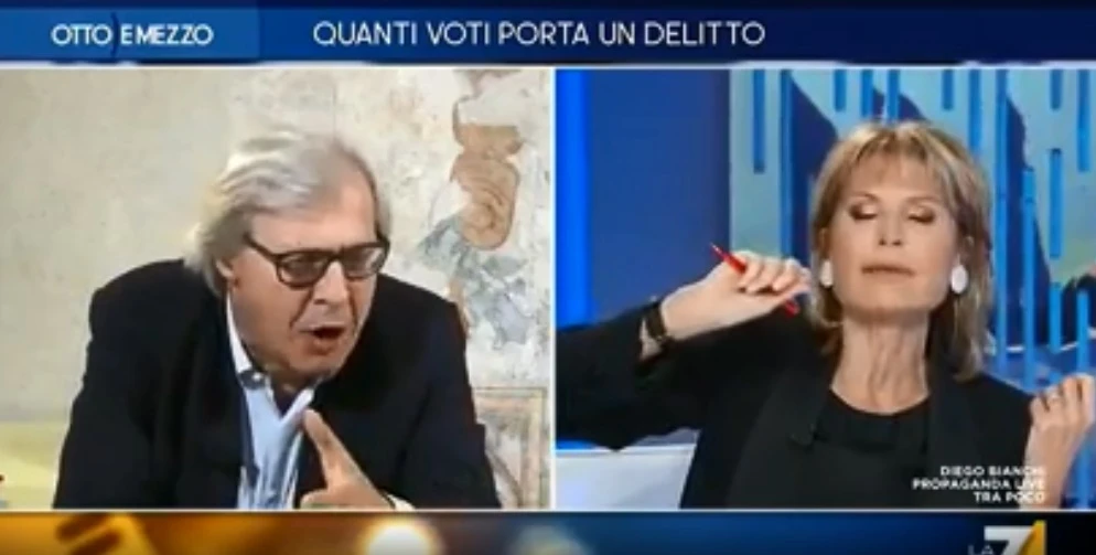 Vittorio Sgarbi a Otto e Mezzo conferma: "Mario Draghi premier. Di chi sarà l'appoggio decisivo"