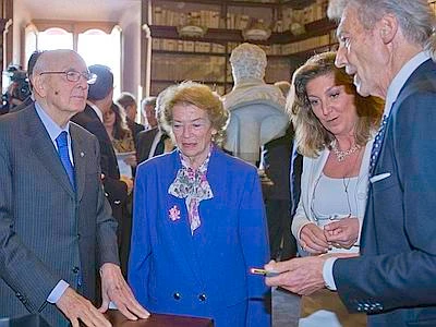 Napolitano a casa Leopardi, il Presidente in visita privata a Recanati