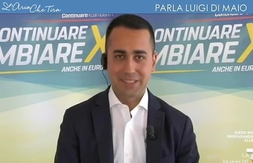 Luigi Di Maio attacca Matteo Salvini a L'aria che tira: "Usa il tema delle droghe per coprire il caso Siri"