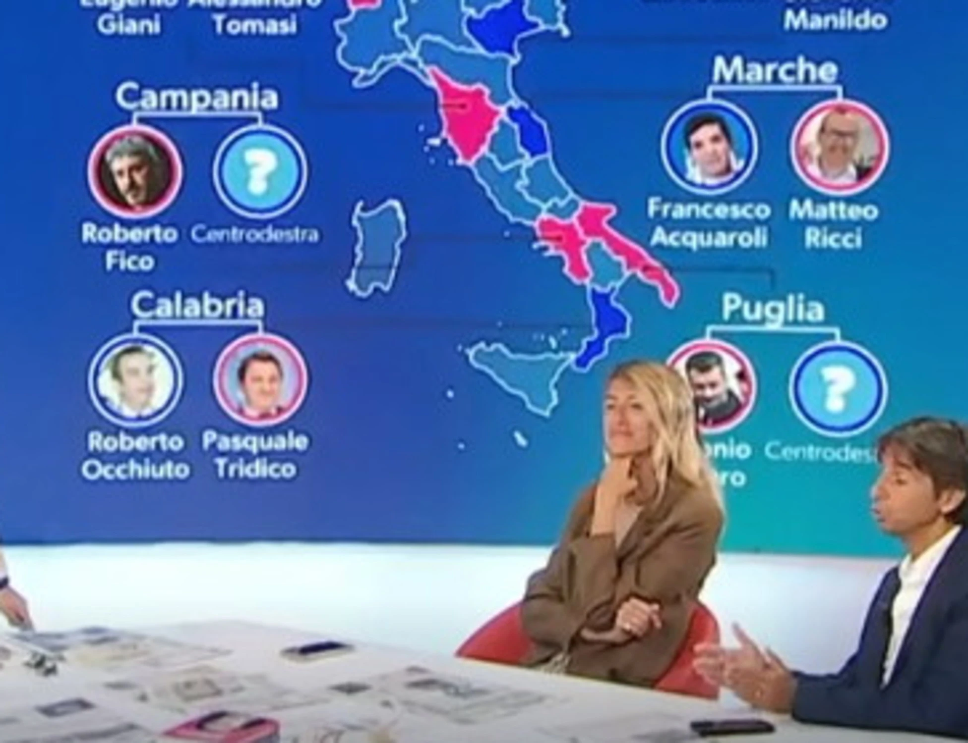 L'aria che tira, Donzelli lo corregge e Parenzo sbotta