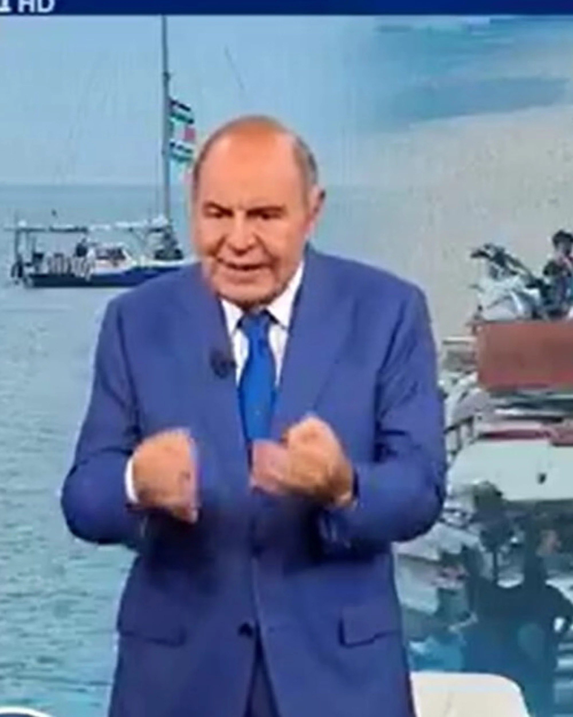 Bruno Vespa contro mister Flotilla fa impazzire la Rai rossa