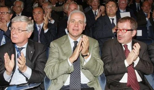 Formigoni con il leader leghista Maroni
