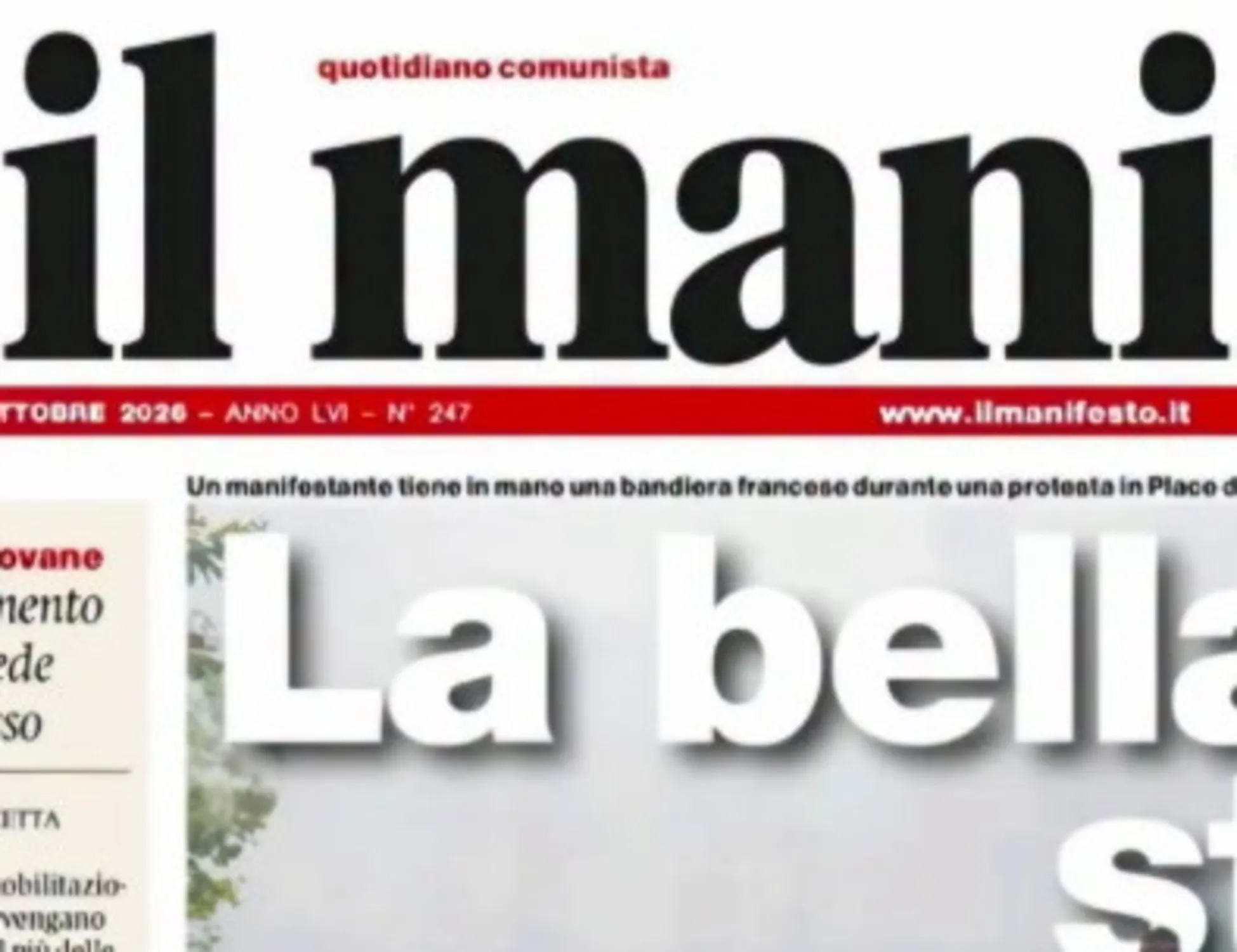 Milano a ferro e fuoco? Il titolo scandaloso del Manifesto