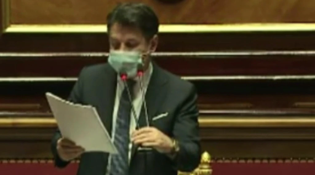 Giuseppe Conte al Senato per il voto di fiducia: "Posso parlare a testa alta perché ho impiegato tutte le forze possibili"