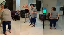 Diego Maradona sbronzo marcio: balla con l'ex fidanzata, cala pantaloni e mutande. E...
