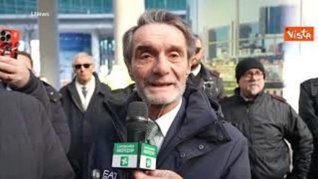 Milano-Cortina 2026, Fontana: Grande emozione e partecipazione dei cittadini