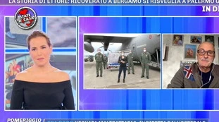 Pomeriggio 5, dramma in diretta dalla D'Urso: "Ho scoperto che è morto", lacrime e silenzio per Ettore