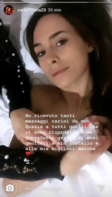 Uomini e donne, Sara Affi Fella operata di nuovo in ospedale: giallo sul messaggio dopo l'intervento