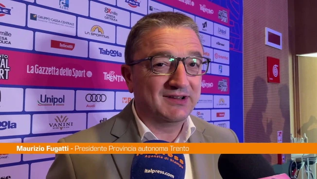 Fugatti "Trento al lavoro per Giochi invernali giovanili 2028"
