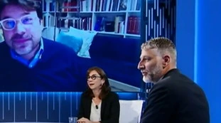 Otto e Mezzo, lite Montanari-Giuli: "Fratelli d'Italia partito della tradizione fascista", "Ma basta"