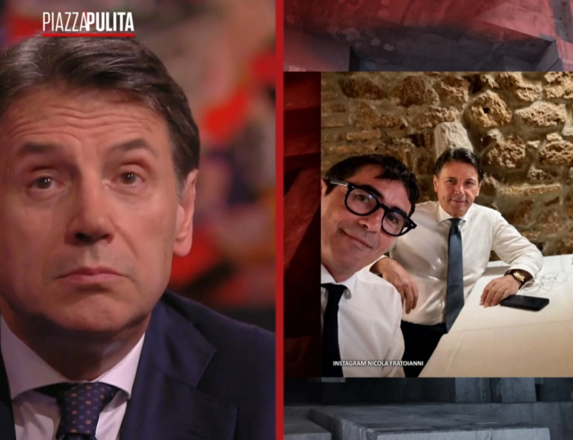 Piazzapulita, Formigli infilza Conte: "Non vuole farsi fotografare con Renzi?"