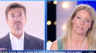 Grande Fratello Vip, Flavia Vento a Live-Non è la d'Urso: "Sì, ho detto una bugia", il vero motivo dell'uscita