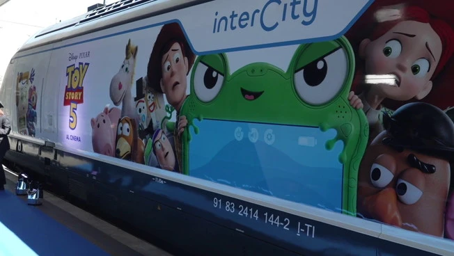 Da Trenitalia un nuovo Intercity dedicato a “Toy Story 5”