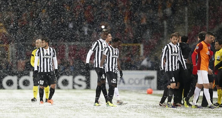 Champions League, rinviata Galatasaray-Juventus: bufera di neve a Istanbul
