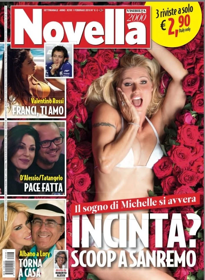 Michelle Hunziker, bomba alla vigilia di Sanremo: "Incinta, aspetta il quarto figlio"