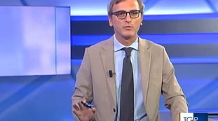 Rai, terremoto in diretta durante il tg: "Calmi, tranquilli...". Ma è panico in studio