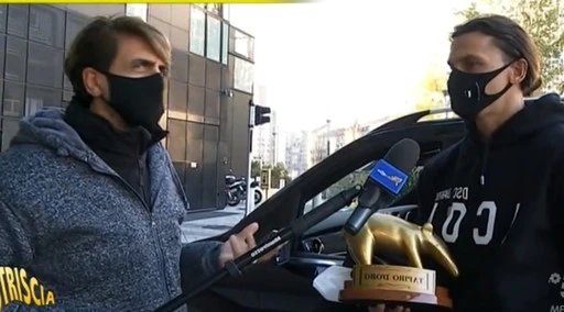 Striscia la Notizia, la sfida di Zlatan Ibrahimovic: "Non va bene, contro le regole". Chi adesso deve tremare