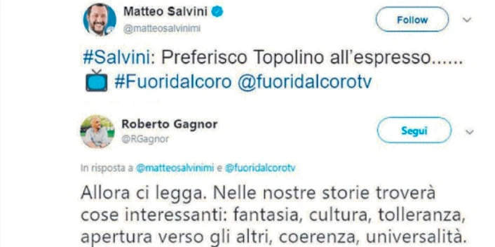 Matteo Salvini, anche lo sceneggiatore di Topolino lo attacca: lezioncina su "cultura e tolleranza"