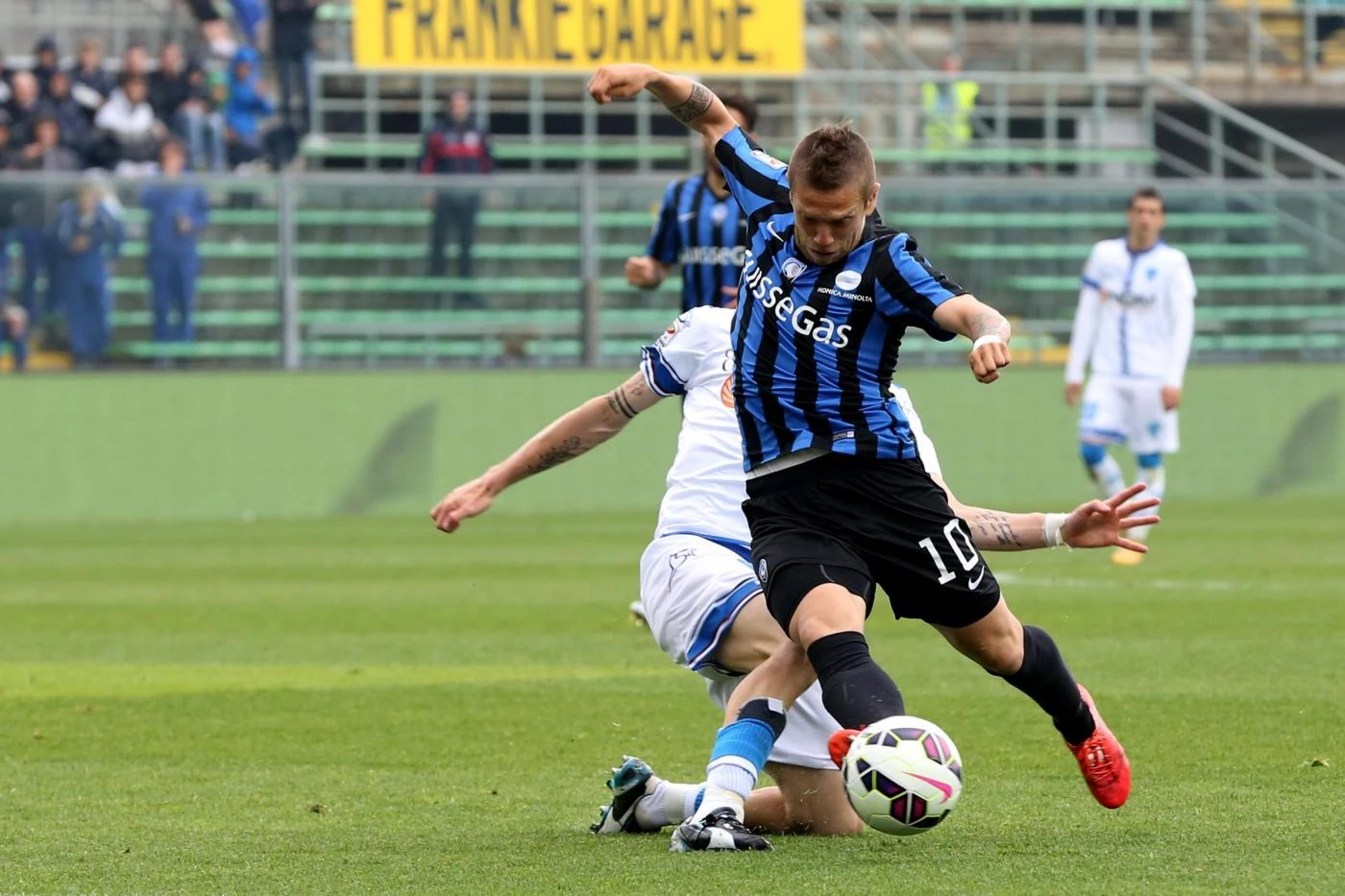 Denis acciuffa il pari all'ultimo secondo: 2-2 tra Atalanta ed Empoli