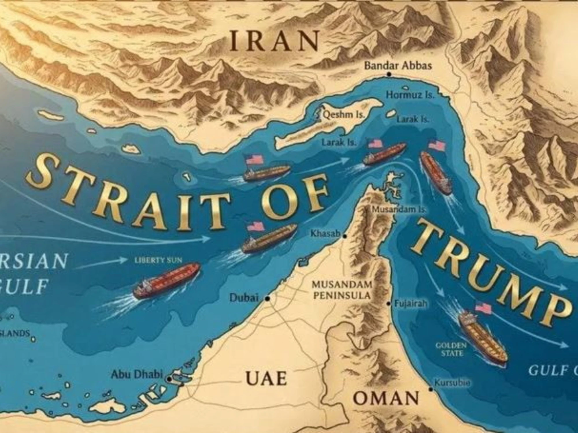 Iran, la guerra nel Golfo in diretta. Trump: "Ecco il mio stretto". Poi l'attacco a Italia e Spagna