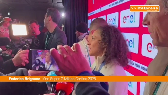 Brignone “Era già un privilegio esserci, è stato un percorso difficile”