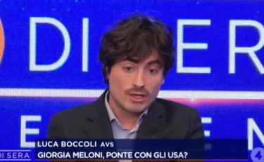 4 di Sera, il fango di Boccoli su Meloni. Zittito da Ravetto