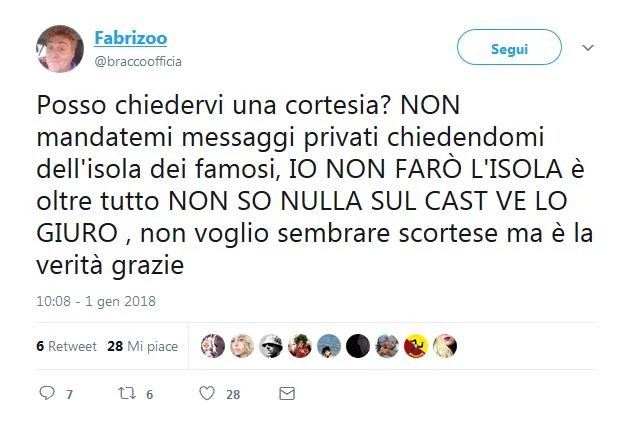 Isola dei famosi, Alessia Marcuzzi scartavetrata da Bracconeri: "Posso chiedervi una cortesia?", poi il siluro