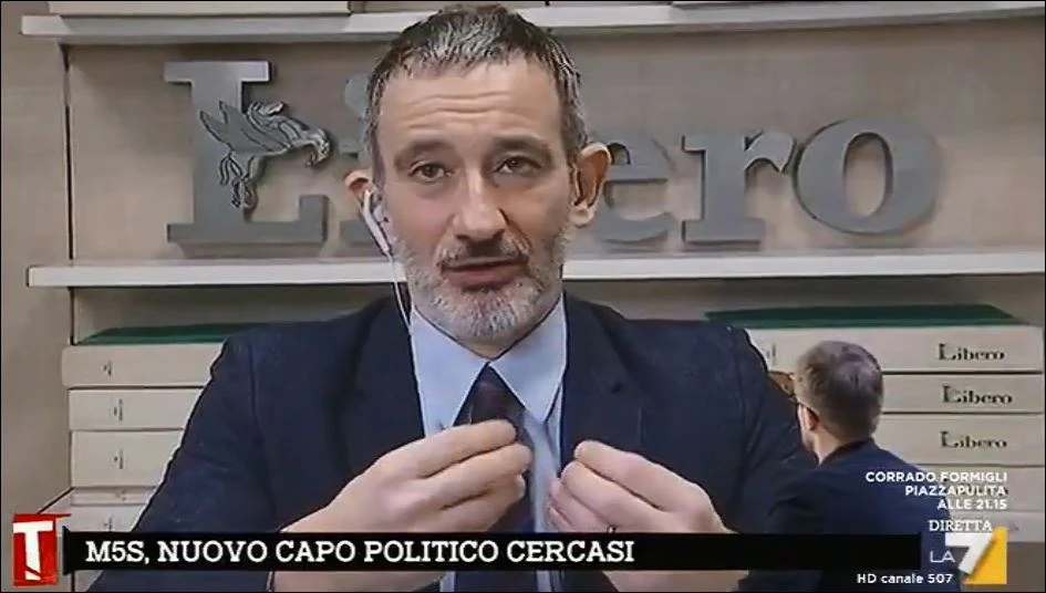 Pietro Senaldi a Tagadà su Giuseppe Conte: "Non è stupido, non prenderà il posto di Luigi Di Maio"