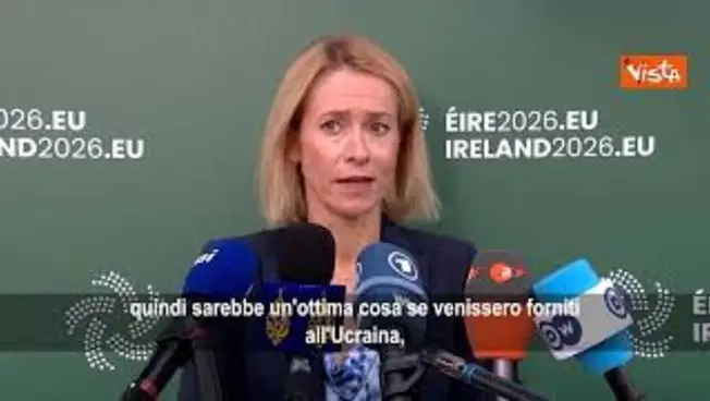 Leggi l'articolo: Kallas: All'Ucraina mancano intercettori aerei, Paesi che ne hanno in scadenza li diano a Kiev
