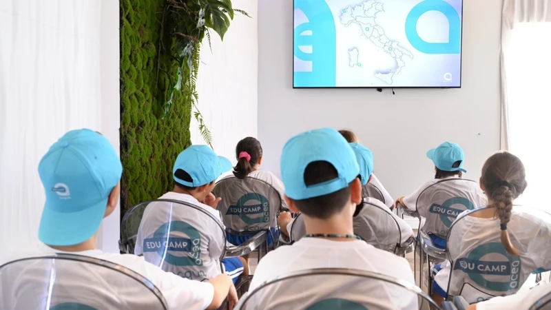 ACEA ACQUA, AL VIA EDU CAMP: EDUCAZIONE IDRICA, VELA E SOSTENIBILITÀ PER LE NUOVE GENERAZIONI