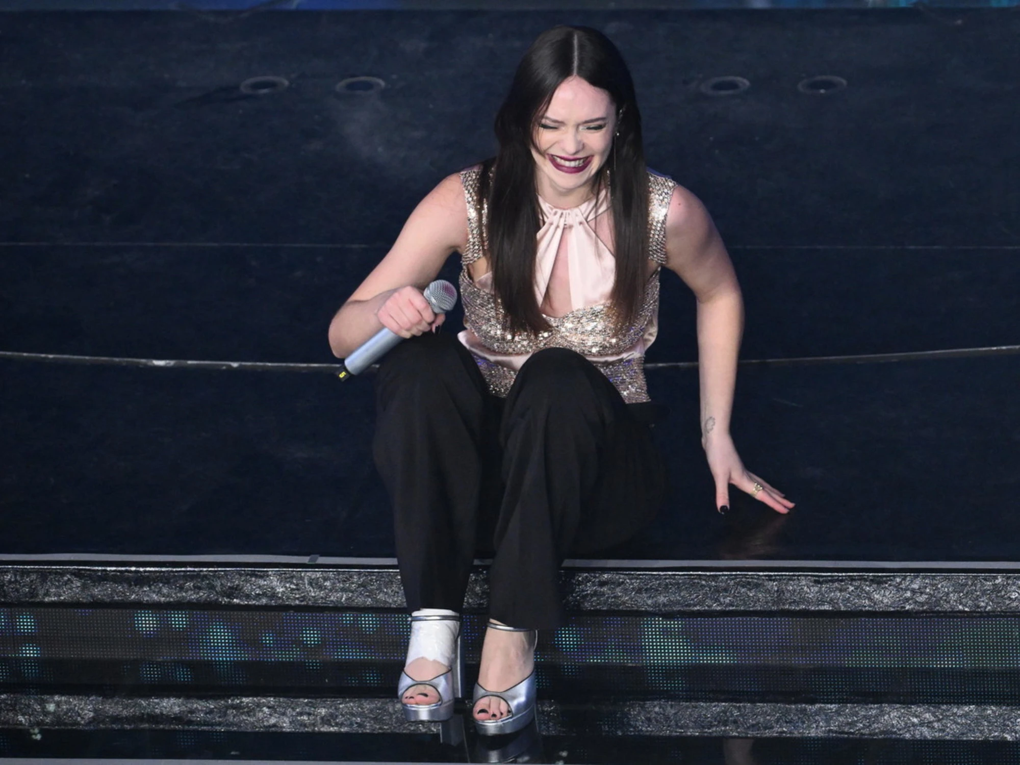 Fedez non c'è, Francesca Michielin sbotta: "Ma che ca***"