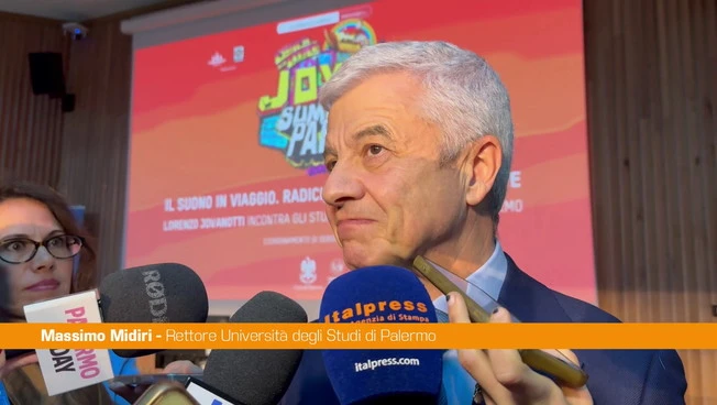 Università Palermo, Midiri "Jovanotti un esempio di linguaggio e comportamenti"