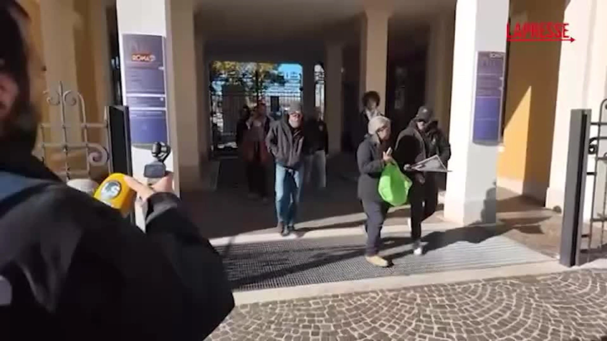 Greta Thunberg arrivata a Università Roma Tre, ad accoglierla Francesca Albanese