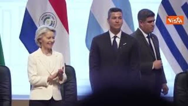 Von der Leyen in Paraguay per la firma dell'accordo Mercosur