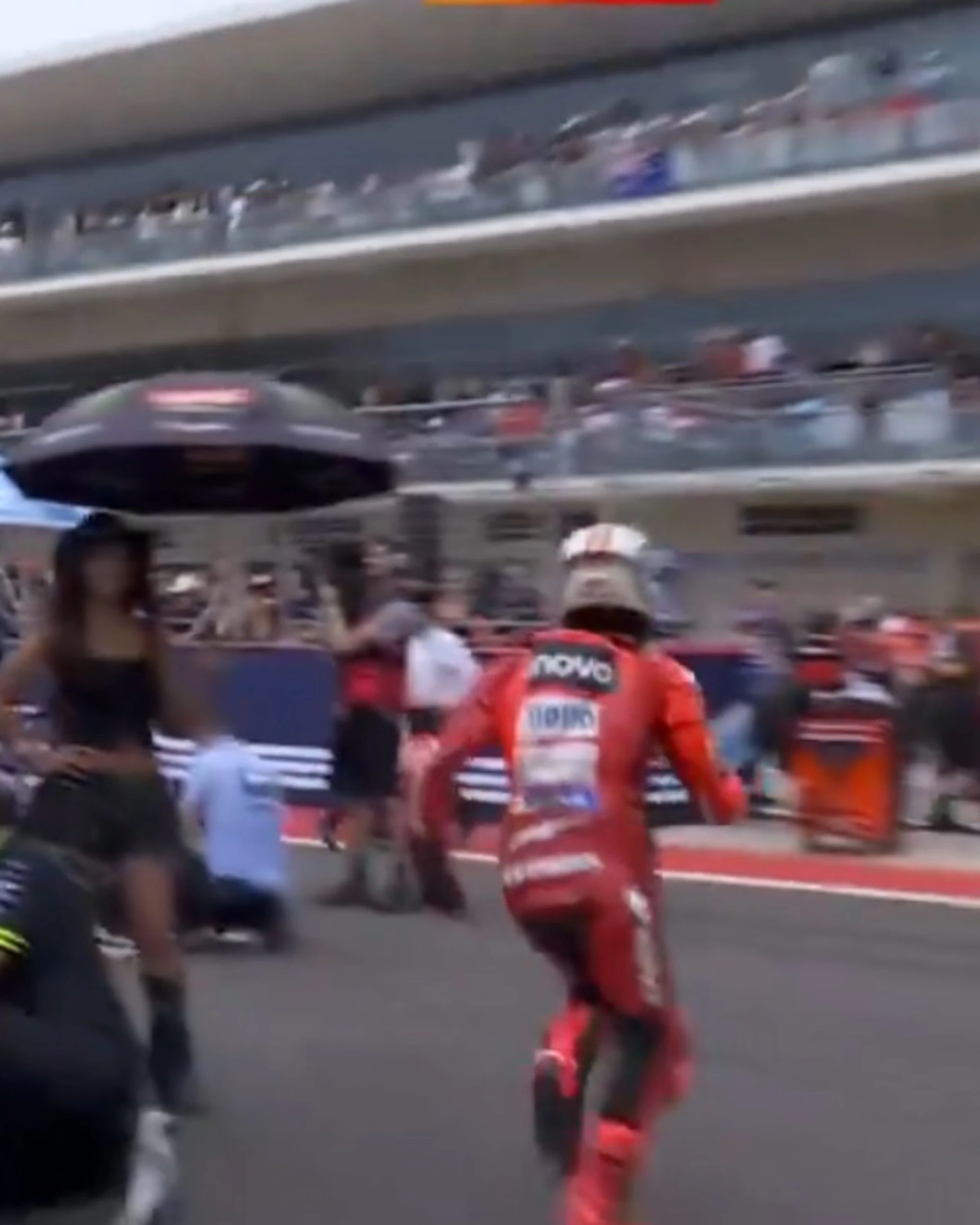 Marquez fugge poi cade: a Austin vince Bagnaia