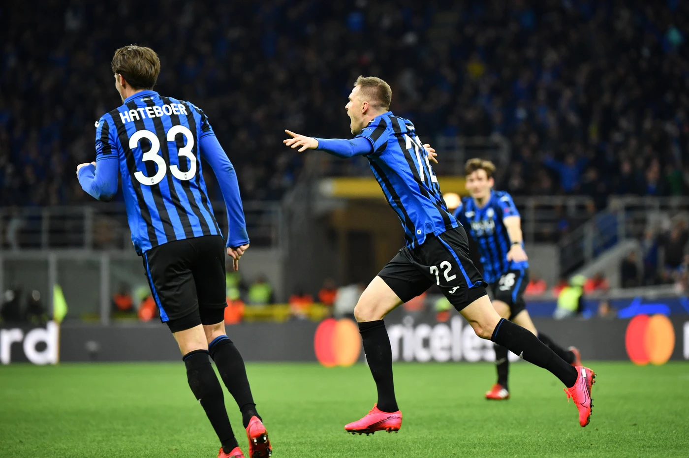 L'Atalanta fa la storia contro il Valencia: a San Siro è un 4 a 1