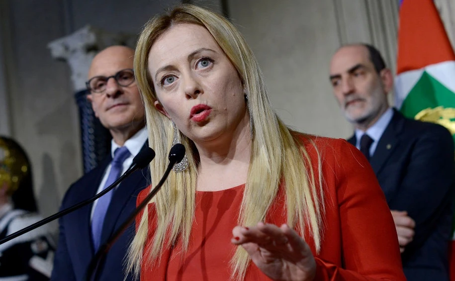 Giorgia Meloni, faccia a faccia con Luigi Di Maio